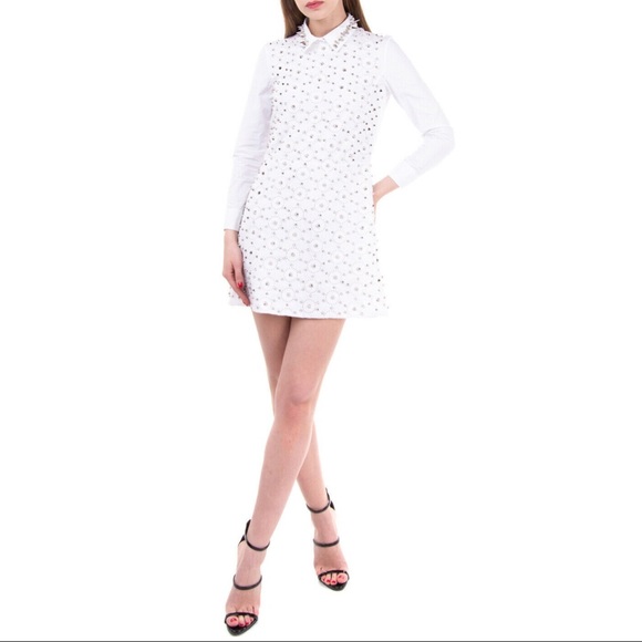 Authentic Viktor & Rolf White Studded Spike Dress - Picture 2 of 10